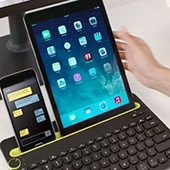 Logitech K480 – klawiatura obsługująca 3 urządzenia równocześnie