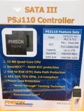PS3110 - nowy, czterordzeniowy kontroler SSD marki Phison