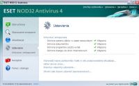 Zrzut ekranu: ESET NOD32 Antivirus
