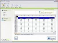 Zrzut ekranu: ExcelFIX Professional