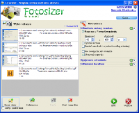 Zrzut ekranu: Fotosizer