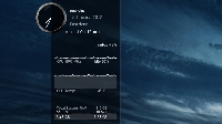 Zrzut ekranu: Rainmeter