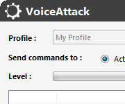 Zrzut ekranu: VoiceAttack